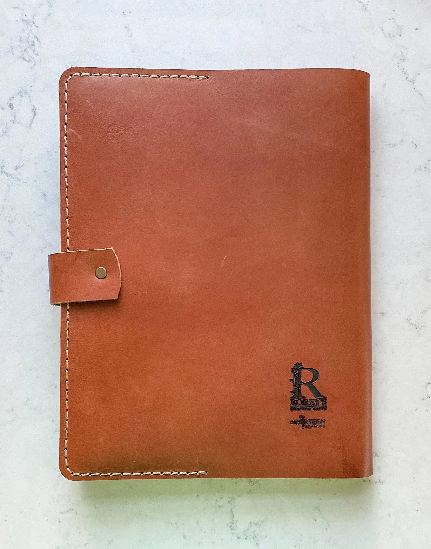 Personalized Gift, Leather Recipe Book Rorey's Crafted Gifts